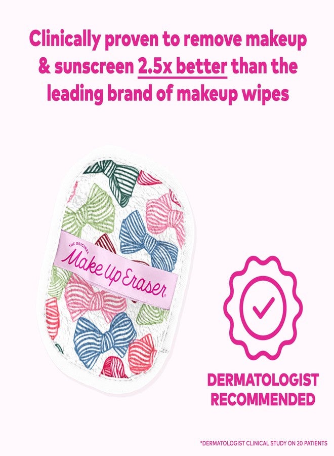 Makeup Eraser The Original MakeUp Eraser 7-Day Set, Erase All Makeup with Just Water, Including Waterproof Mascara, Eyeliner, Foundation, Lipstick, Sunscreen, and More! Fab-Bow-Lous, 7ct. - Image 2